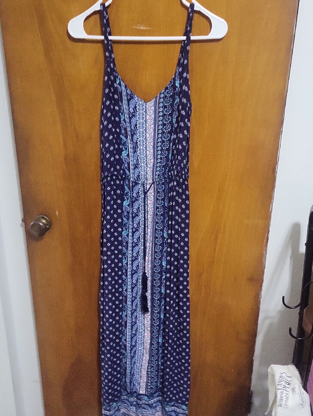 Pink Rose Maxi Dress Size Medium